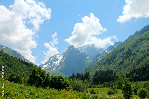 mountains landscape