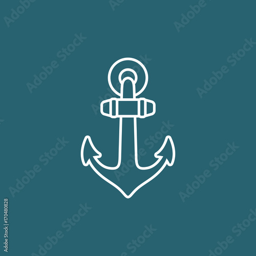 nautical anchor icon