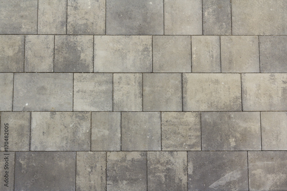 Fototapeta premium Grey tiles background. Classic tile wall texture for interior. Seamless texture. Pattern background.