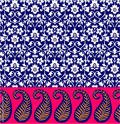 paisley pattern for textile and wrapping use