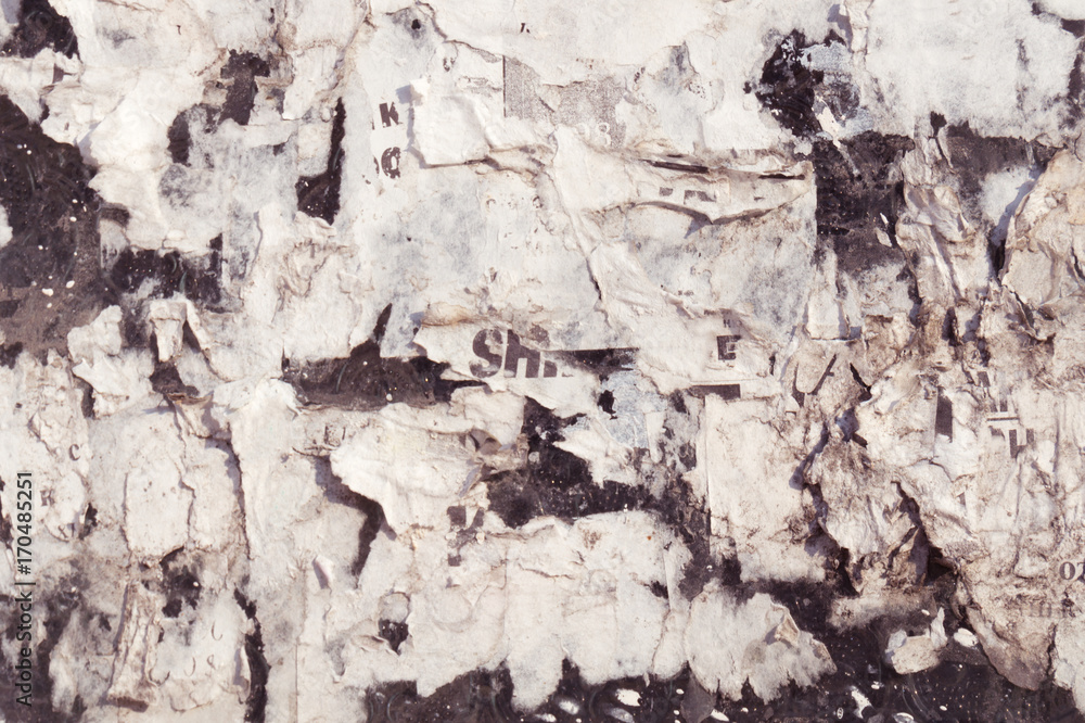 Fototapeta premium old plaster board for ads