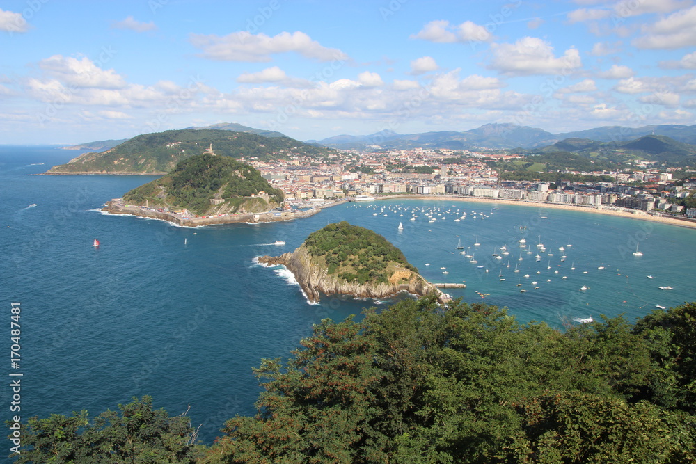 Fototapeta premium San Sebastian lanscape