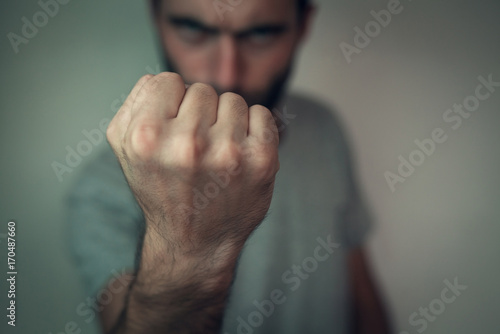Foto Angry man