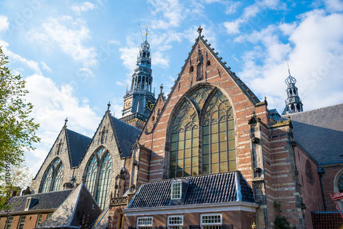 Old Church - Oude Kerk - the oldest building and oldest parish church, Amsterdam photo