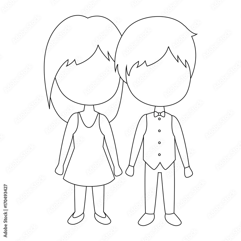 cute couple in love vector illustration design cute couple in love vector illustration design