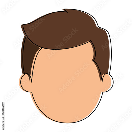 cute and little boy vector illustration design