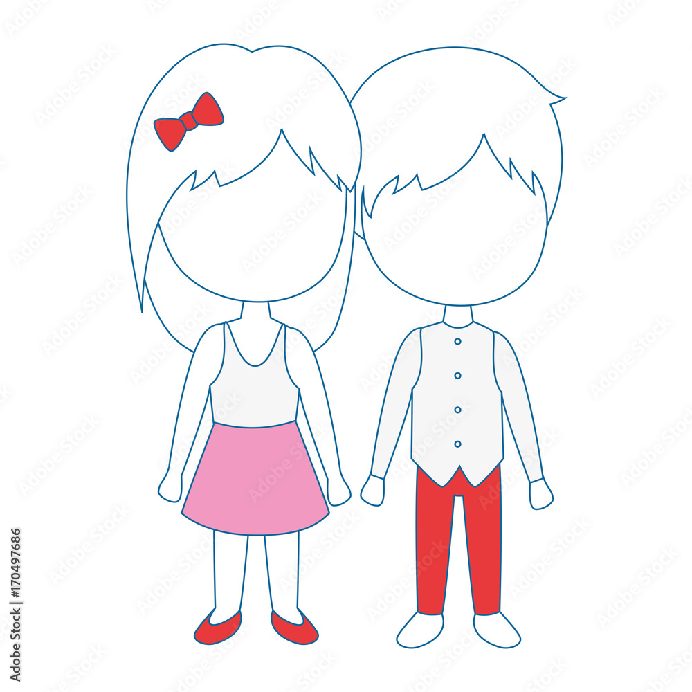 cute couple in love vector illustration design cute couple in love vector illustration design