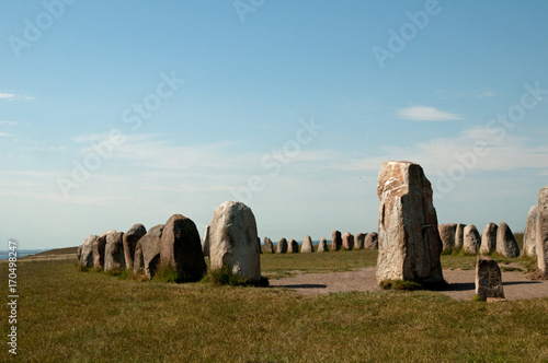 Ale´s stones, Scania, Sweden