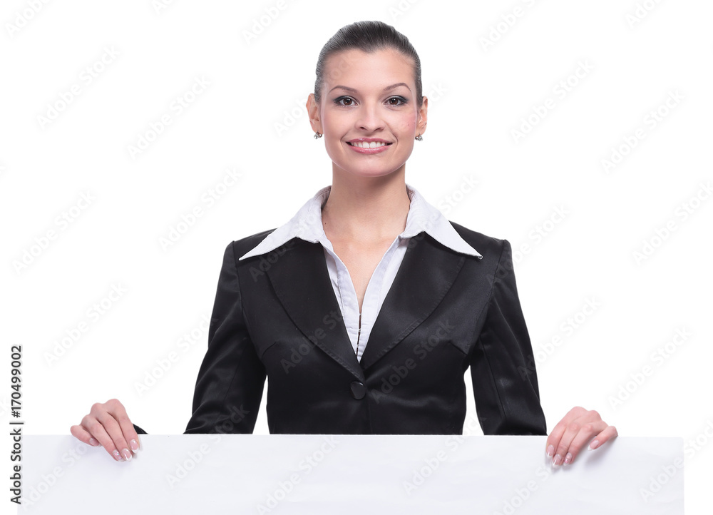 Young, confident, successful and beautiful business woman