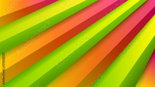 Abstract background with volumetric stair