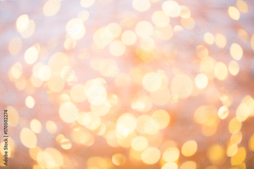 Obraz premium Abstrakcjonistyczny złocisty bokeh. Boże Narodzenie i nowy rok tło tematu.