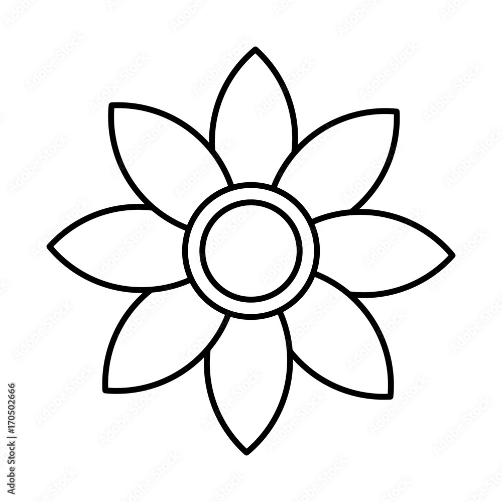 Beautiful flower symbol icon vector illustration graphic design Beautiful flower symbol icon vector illustration graphic design