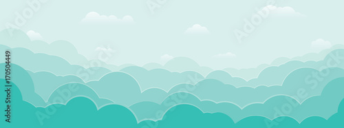 Cloudy sky background 8