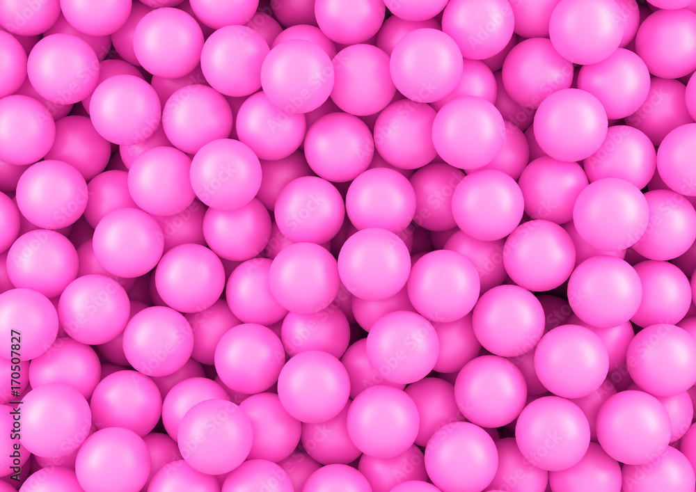 Ball pool. 3D illustration. Ball pool. 3D illustration.