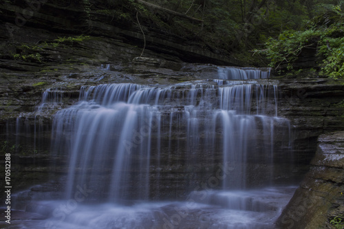 Buttermilk Falls in Ithaca  NY