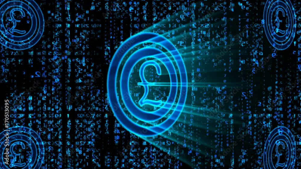 Video Stock Sci fi 3d Rendering Of A Pound Sign Of A Blue Color how-many-cups-of-rice-in-a-pound-healthier-steps