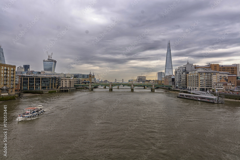 New London skyline