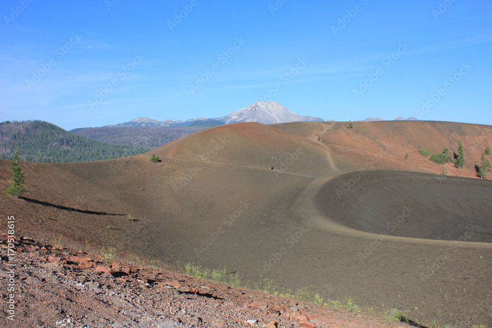 Fototapeta premium Cinder cone trails