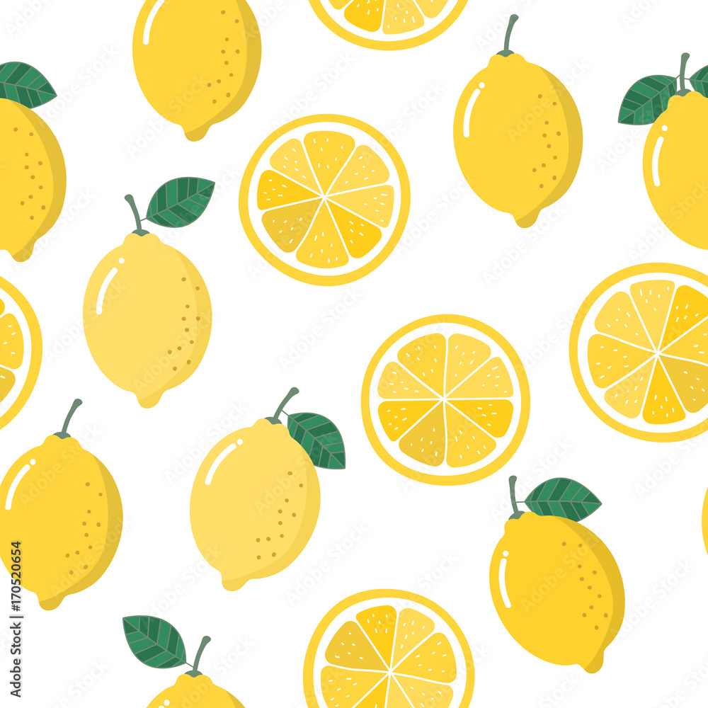 lemon seamless basic pattern lemon seamless basic pattern
