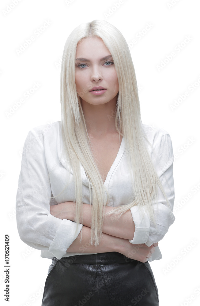 portrait of a successful young woman