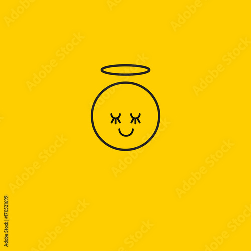 Angel with halo