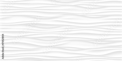 Fototapeta Naklejka Na Ścianę i Meble -  Line White texture. Gray abstract pattern seamless. Wave wavy nature geometric modern.