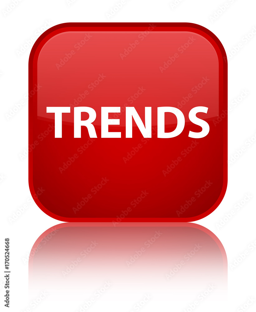Trends special red square button Trends special red square button