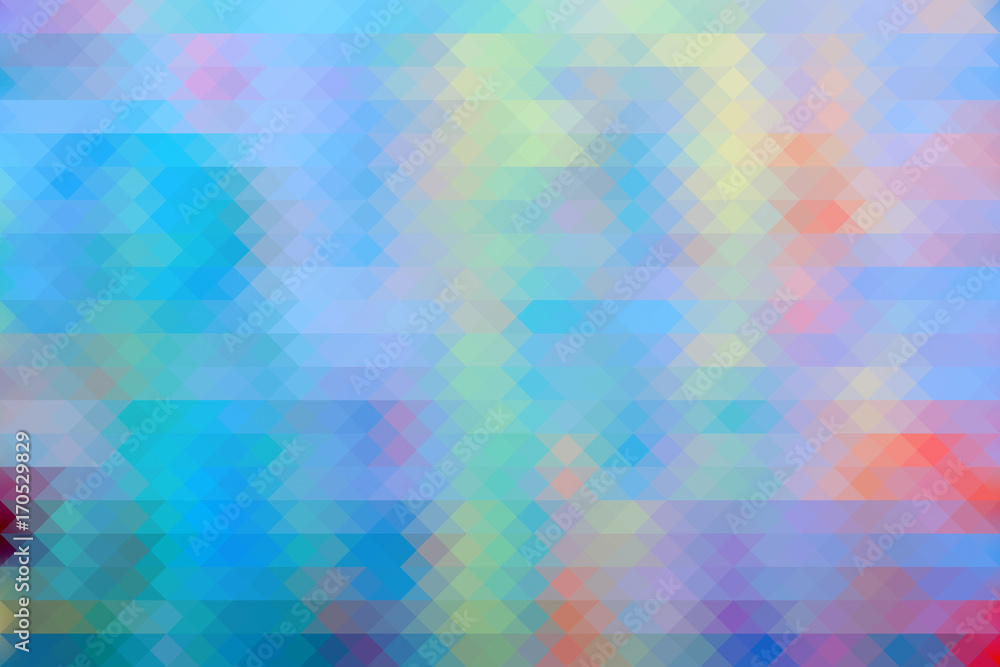Mosaic abstract background. Colorful wallpaper. Pixel image. Mosaic abstract background. Colorful wallpaper. Pixel image.