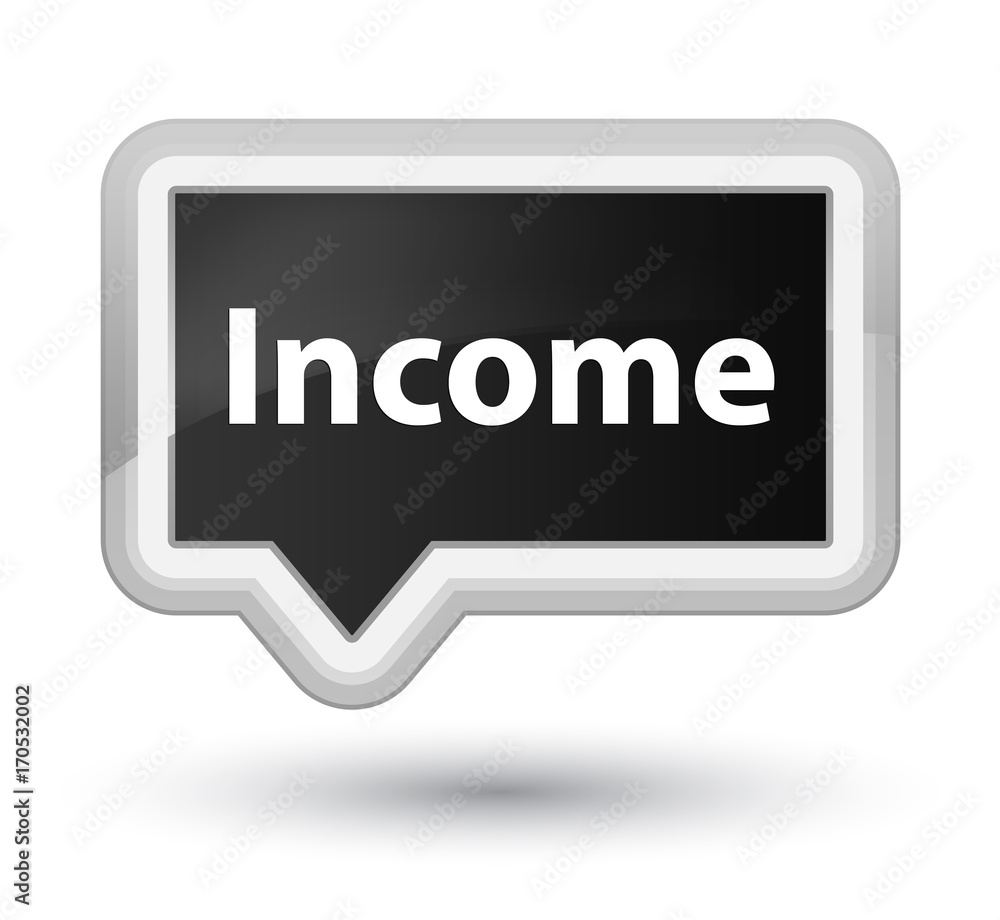 Income prime black banner button Income prime black banner button