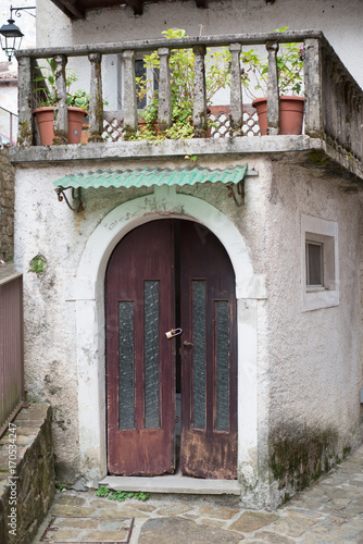 The village of Poffabro. Place of ancient emotions. photo