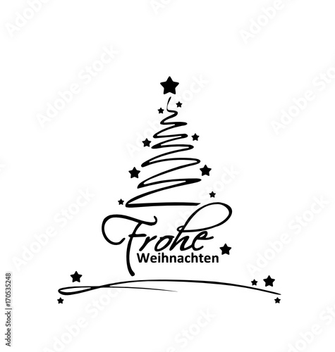 Weihnachtsbaum Frohe Weihnachten