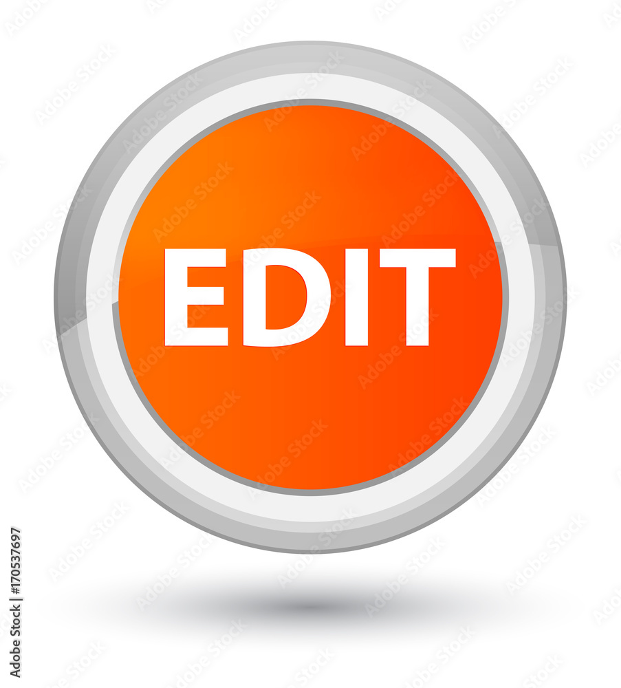 Edit prime orange round button Edit prime orange round button