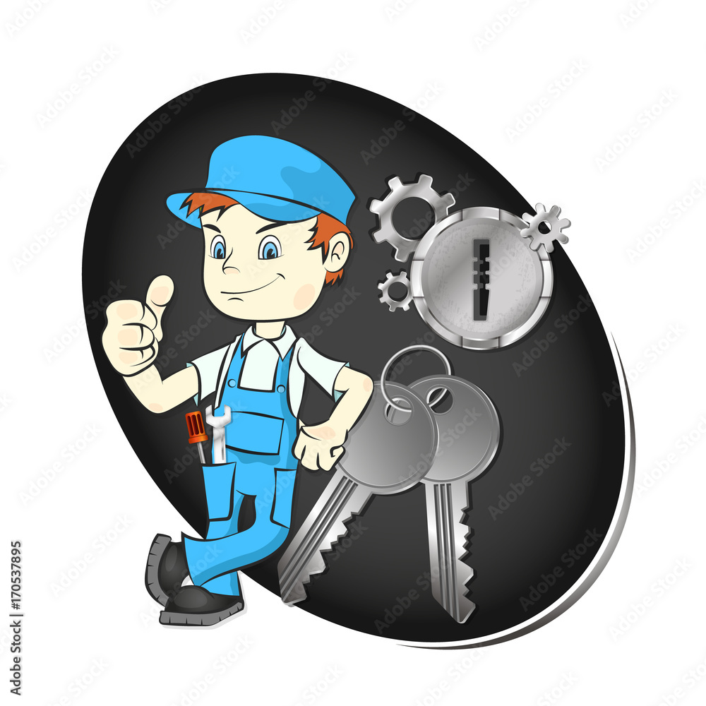 Master of repair of keys and locks Adobe Stock