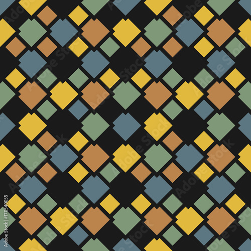 Seamless pattern with geome...