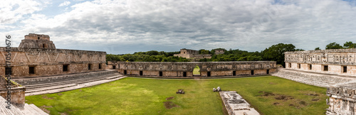 Quadrangulo de las Monjas, Uxmal archaeological site, Yucatan, Mexico.