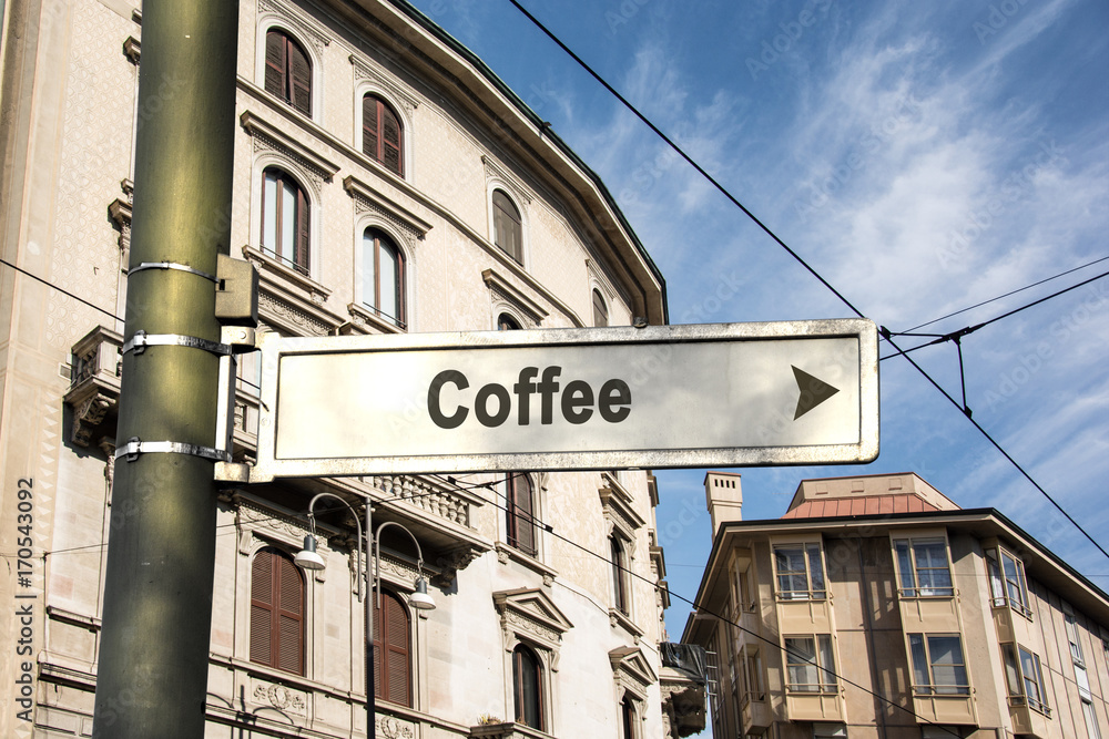 Schild 242 - Coffee