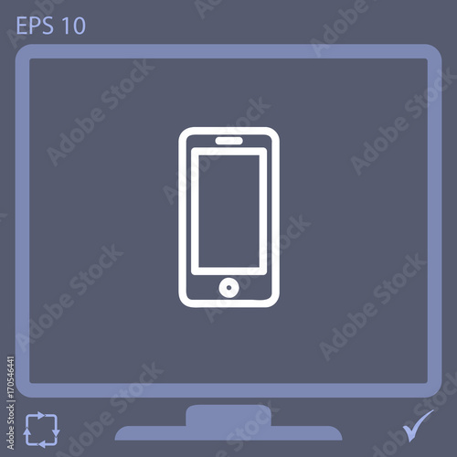 mobile vector icon