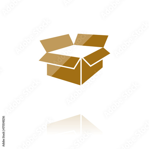 farbiges Symbol - Karton
