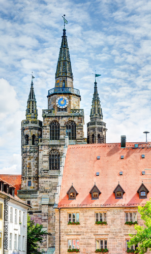 St. Gumbertus church in Ansbach