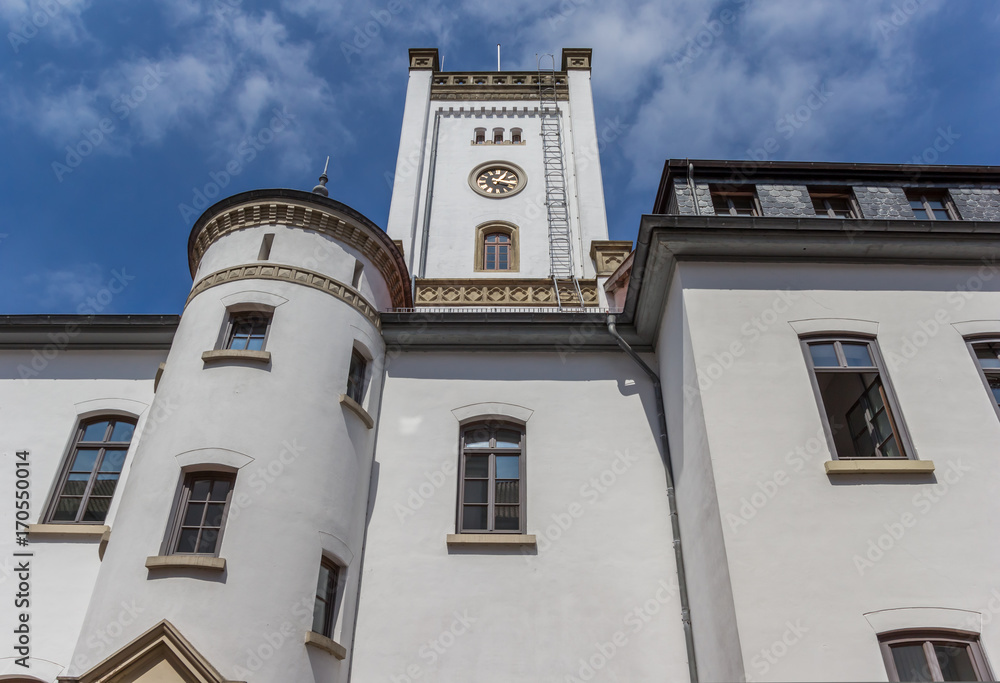 Fototapeta premium White tower of the castle in Aurich