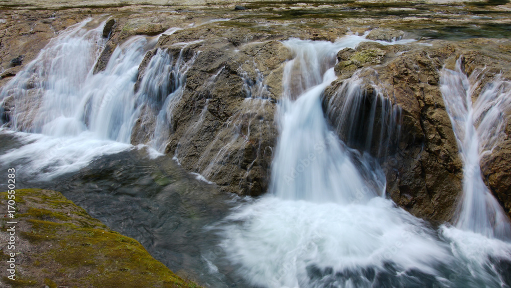 Fototapeta premium 洞爺湖有珠山ジオパーク 大滝ナイアガラの滝 