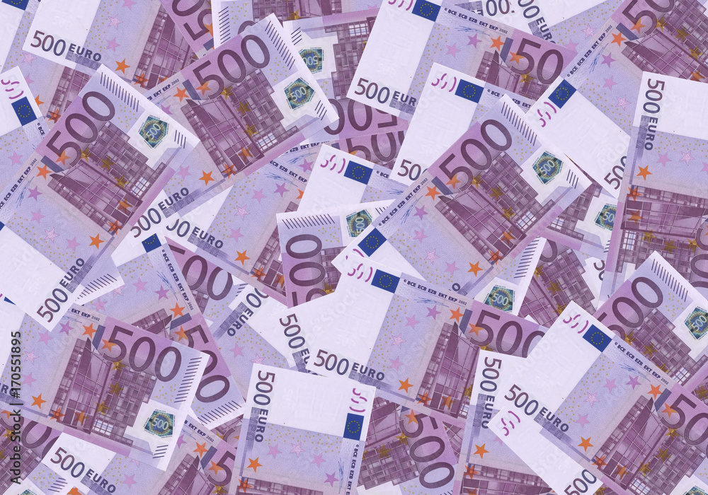 500 euro cash background money financial concept. 500 euro cash background money financial concept.
