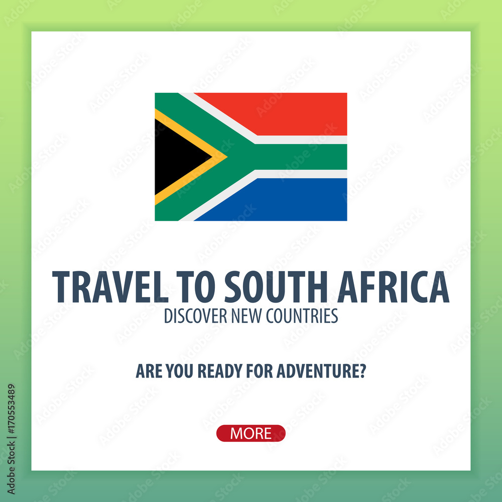 Travel to South Africa. Discover and explore new countries. Adventure trip. Travel to South Africa. Discover and explore new countries. Adventure trip.
