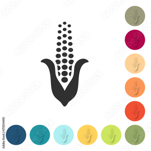 Farbige Buttons - Mais
