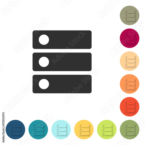 Farbige Buttons - Ordner