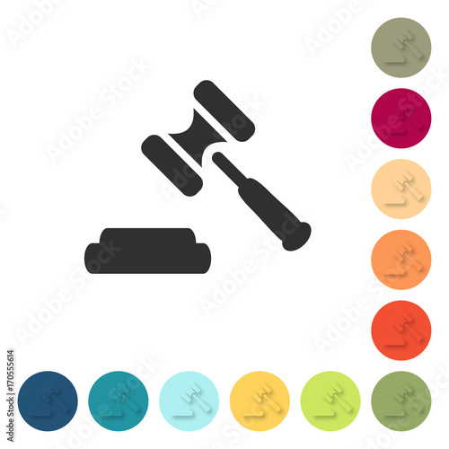 Farbige Buttons - Urteil