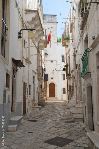 Alleyway. Putignano. Puglia. Italy. 