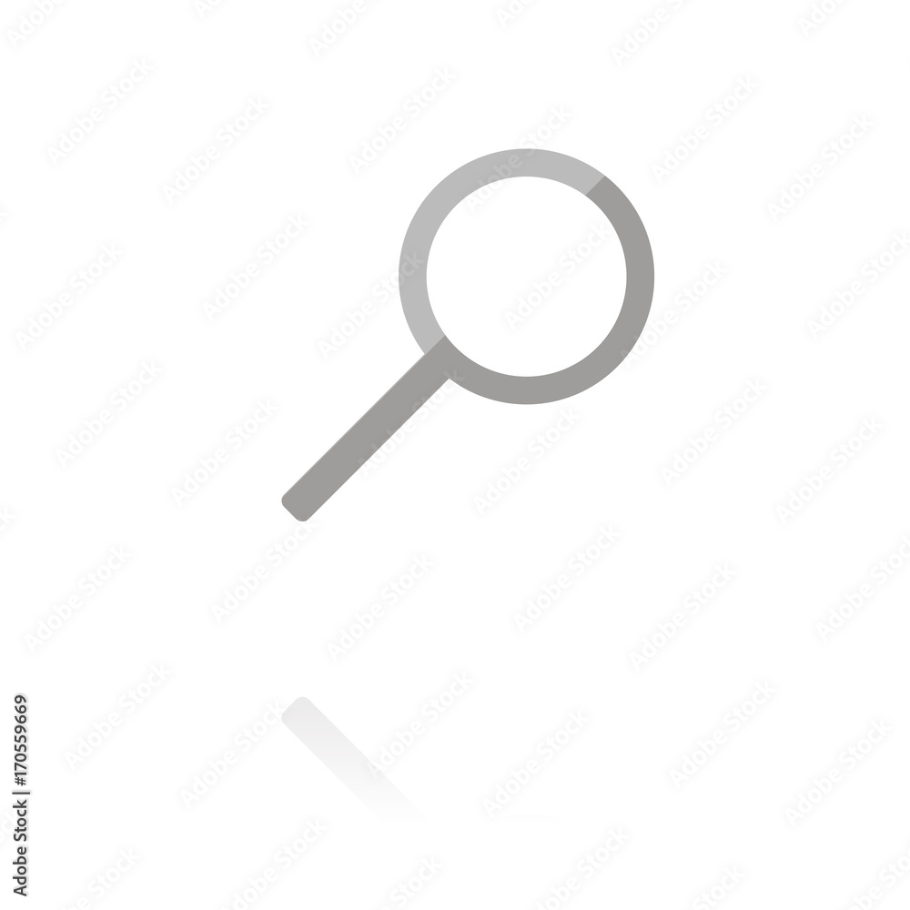 Farbiges Symbol - Lupe Farbiges Symbol - Lupe