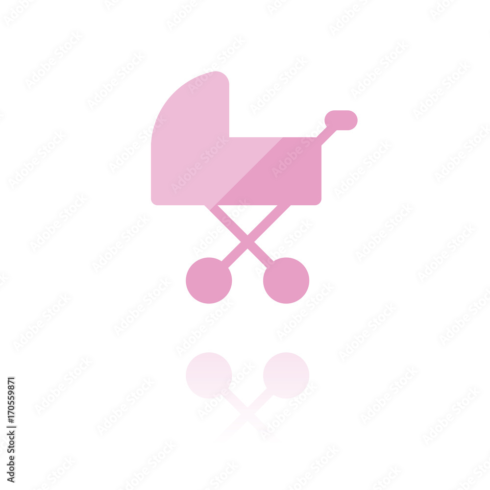 kinderwagen rosa gold