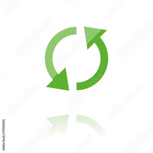 farbiges Symbol - Synchronisieren-Symbol